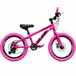 Bicicleta Aro 20 Zt3 Rosa
