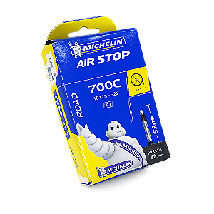 Camara de Ar 700 Michelin Válvula Presta (Bico Fino)