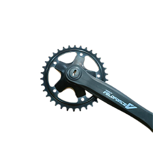 Pedivela Single Aço Veloforce Preto
