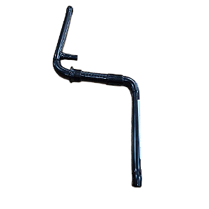 Pedivela Monobloco Metalciclo 165mm Preto