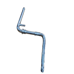 Pedivela Monobloco Metalciclo 165mm Cromado