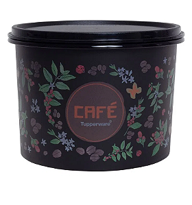 Tupper Caixa Café 700 Gramas Floral