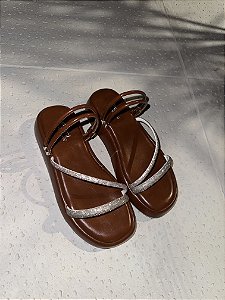 Papete Alice Caramelo