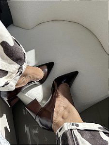 Scarpin Mavie Rocha salto 5cm