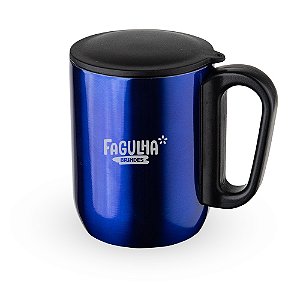 Caneca Inox Parede Dupla 230ml