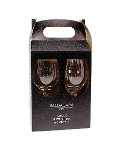 Jogo 2 Taças Vinho Barone