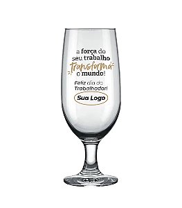 Taça Cerveja Hannover 300ml - Dia do Trabalhador