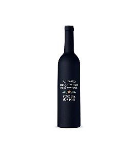 Kit Vinho Garrafa 4 Peças - Dia dos Pais
