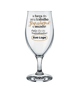 Taça Cerveja Windsor 330ml - Dia do Trabalhador