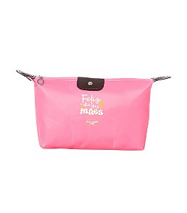 Necessaire Poliéster Impermeável Personalizada - Dia das Mães