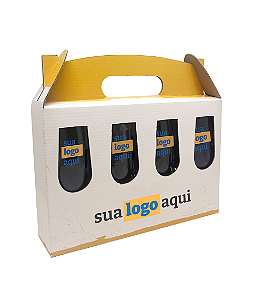 Kit Cervejeiro 4 Taças Floripa 300ml