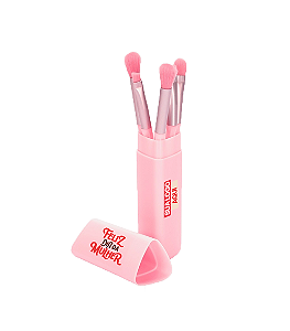 Kit Pincel 05 Peças - Dia da Mulher
