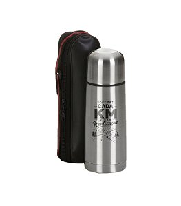 Garrafa Térmica Inox 350ml Personalizada - Dia do Motorista