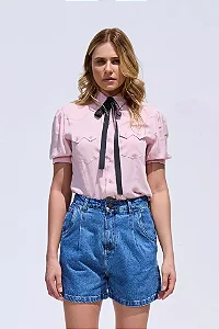 Short Feminino Selff Western Slouchy Free