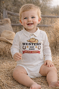 Body malha ML Baby Ranch Masc
