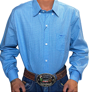 CAMISA MOIADEIROS ML XD AZUL CLARO E ESCURO