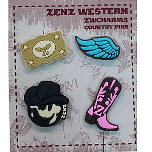 Kit Pin ZW Crocs Zenz Western