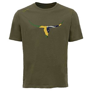 Camiseta Moiadeiros Slk Musgo