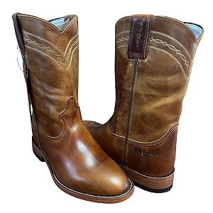 Texana DGO Botas Canela/Canela Solado Couro
