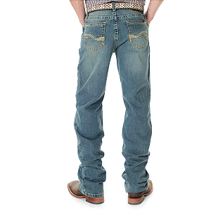 Calça Masc Self Western CS410 Relaxed Fit Boot Cut S4