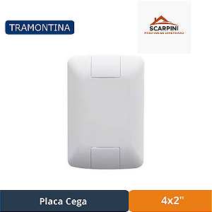 Placa Cega 4x2 Tramontina
