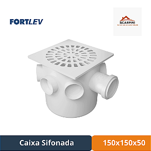 Caixa Sifonada 150x150x50 - Fort Lev