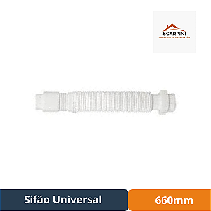 Sifão Universal Ajustável - Herc/Plasbonh