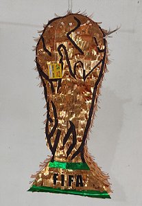 Pinhata Personalizada Taça FIFA para Aniversários