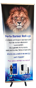 Banner Roll Up - Suporte Alumínio