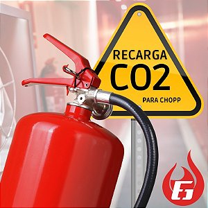 Recarga de Extintor - CO2 (para carbonatação de bebidas)