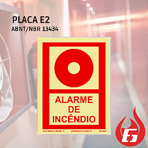 E2 | Acionador Manual de Alarme de Incêndio