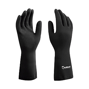 Luva de Látex Forrada Preta IMBATEX PRO