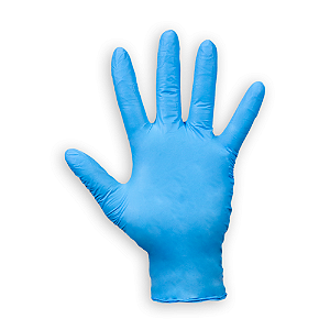 LUVA NITRISENSI SOFT AZUL KALIPSO