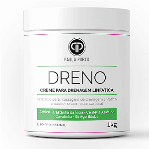 CREME PARA MASSAGEM - DRENO - 1,0KG