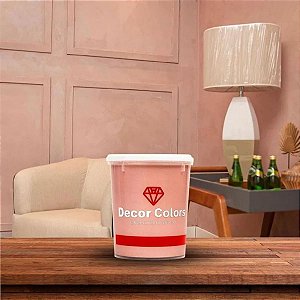 Cimento Diamantado Aveludado Rosê Gold 1,6 kg Decor Colors