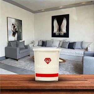 Cimento Diamantado Aveludado Off White 1,6 kg Decor Colors