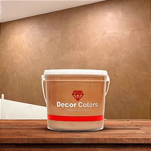 Cimento Diamantado Aveludado Chocolate 3,2 kg Decor Colors