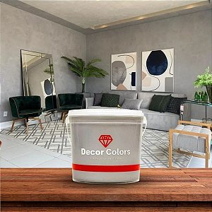 Cimento Diamantado Aveludado Prata Nobre 3,2 kg Decor Colors