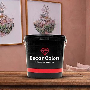 Cimento Queimado Rústico Rose Gold 5 kg Decor Colors