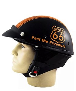 Capacete Aberto Moto Custom Scooter Lambretta Vespa Ccc020