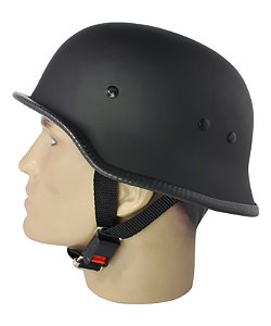 Capacete Scooter Elétrica Moto Militar Half Coquinho M34032