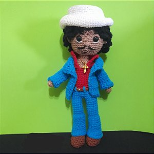BRUNO MARS AMIGURUMI VERSÃO DIE WITH A SMILE