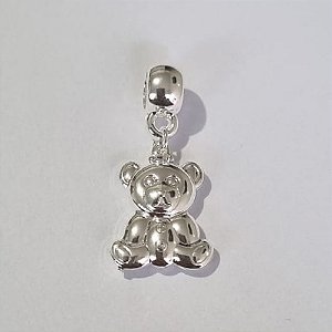 BERLOQUE FOLHEADO A PRATA COM 50 MILÉSIMOS + VERNIZ DIAMOND URSINHO 14MM (UNIDADE) PRBQ000122