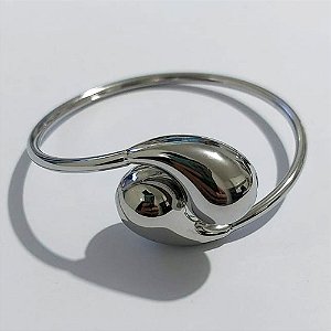 PULSEIRA (BRACELETE)  EM AÇO INOXIDÁVEL GOTA 16MM ACPS000424