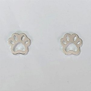 BRINCO FOLHEADO A PRATA COM 50 MILÉSIMOS + VERNIZ DIAMOND PATINHA PET 10MM PRBR000886