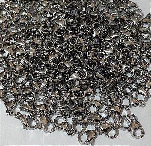 ACESSÓRIO EM AÇO INOXIDÁVEL 316L - FECHO LAGOSTA 9MM COMPOSIÇÃO 100% AÇO INOXIDÁVEL - ACAC000012