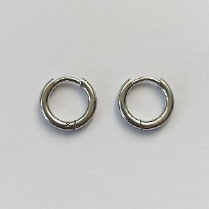 BRINCO EM AÇO INOXIDÁVEL - BRINCO ARGOLA 11MM - COMPOSIÇÃO: AÇO INOXIDÁVEL (AÇO1153) ACBR000196