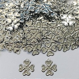 ACESSÓRIOS EM AÇO INOXIDÁVEL - PINGENTE TREVO 12MM - ACAC000018