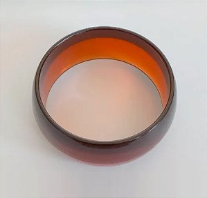 BRACELETE EM ACRÍLICO MARRON (TAMANHO 7CM/LARGURA 3CM ) PRBJ000002