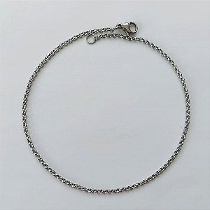 PULSEIRA EM AÇO INOXIDÁVEL - (BCOL032) PULSEIRA ELO PORTUGUÊS - TAMANHO 18CM - LARGURA 2MM - FECHO LAGOSTA - COMPOSIÇÃO: AÇO INOXIDÁVEL (AÇO1329) ACPS000558